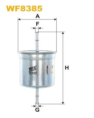 WIX FILTERS Polttoainesuodatin WF8385